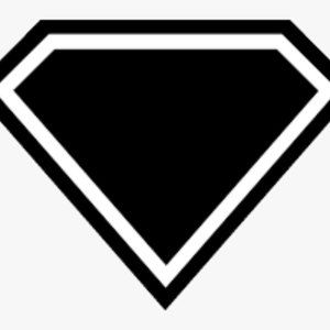 Superman Logo Vinyl Decal Customizable 7"